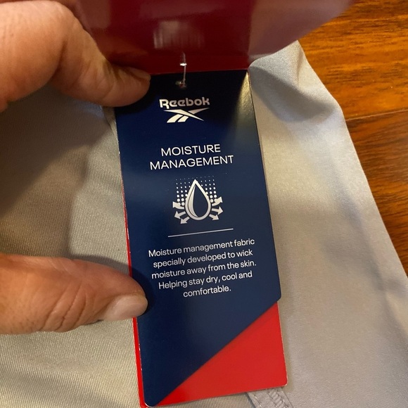 Reebok Marathon Vector Gray Athletic Shorts XXL - Picture 9 of 12